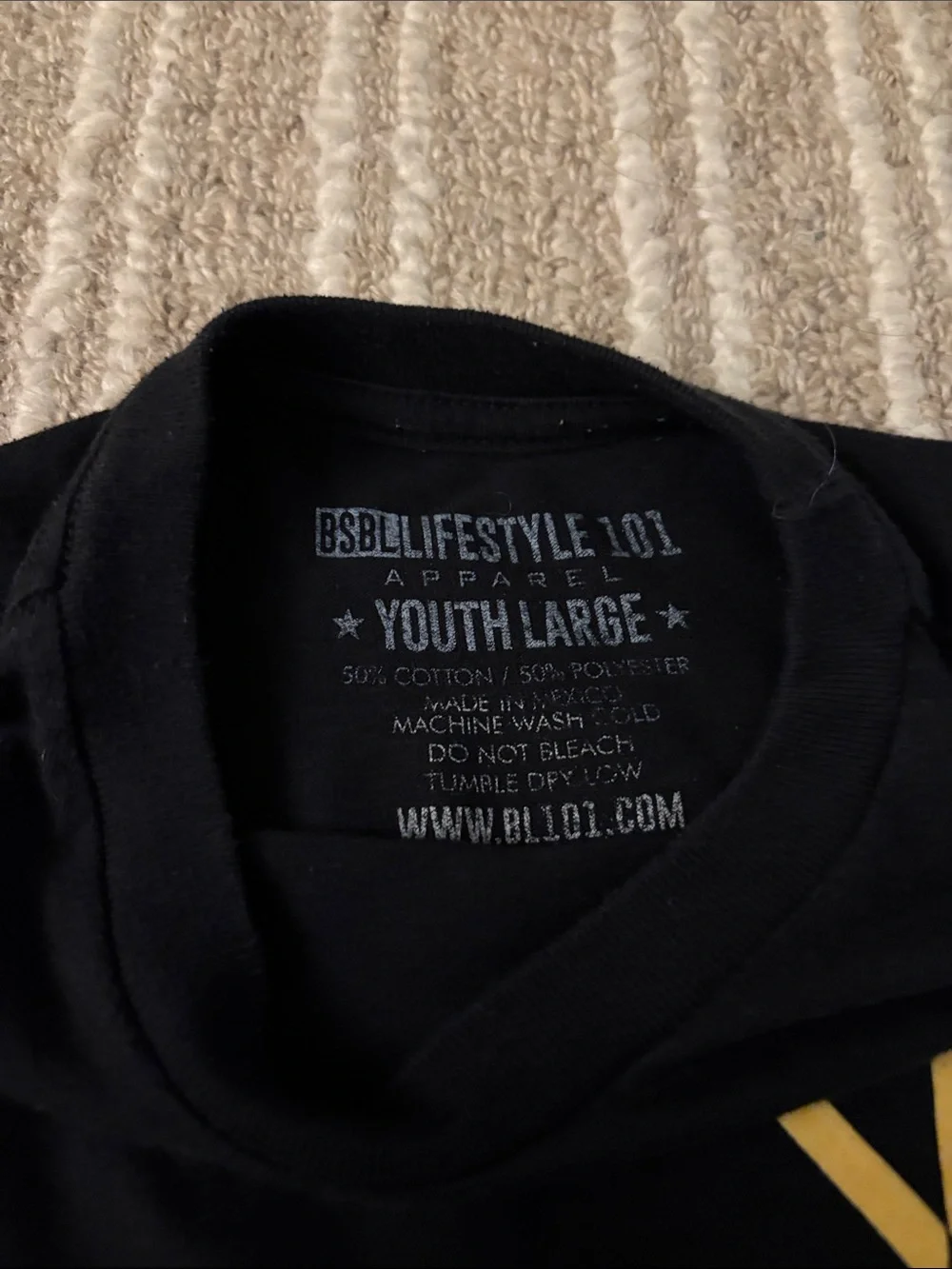Baseball Lifestyle 101 soft black